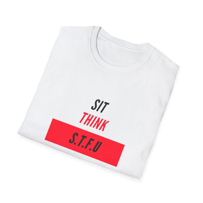 S.T.F.U. T-Shirt Unisex - WHITE