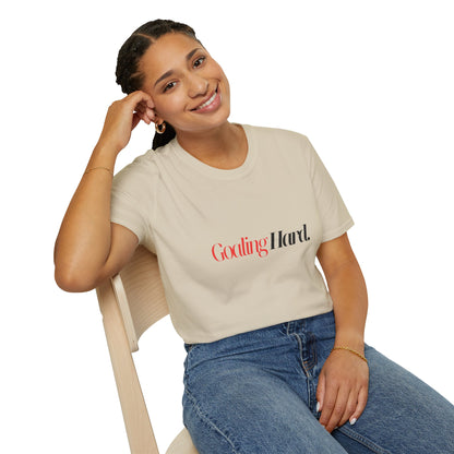 Goaling Hard - Unisex T-Shirt - TAN