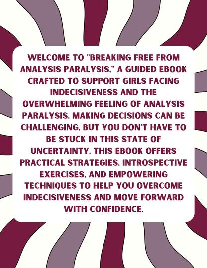 Analysis Paralysis E-Workbook