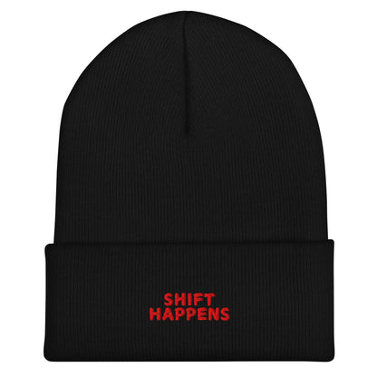 Shift Happens - Beanie BLACK