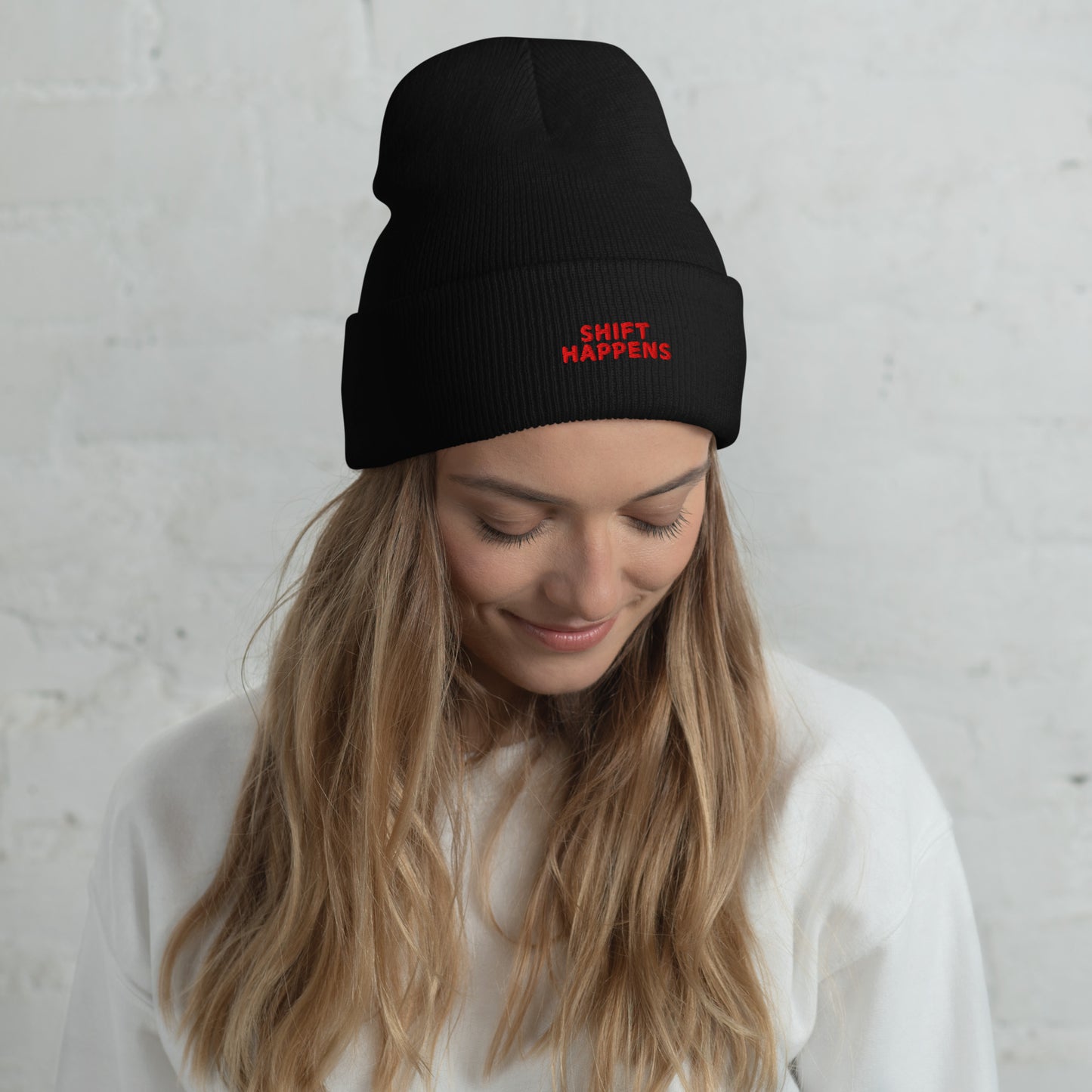 Shift Happens - Beanie BLACK