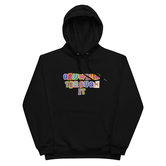 Growing Through it - Hoodie - [BLACK]