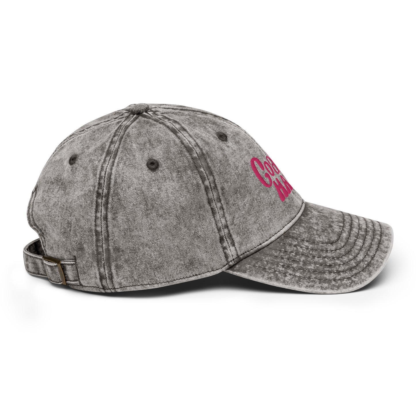 Vintage Wash - GREY Cotton Cap