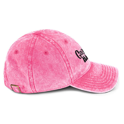 Goaling Hard - PINK Vintage Cap